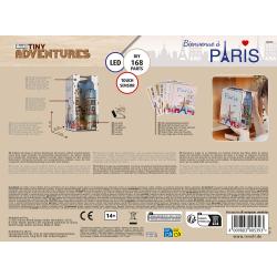 Paris Maqueta Book Nook Tiny Adventures 23 cm