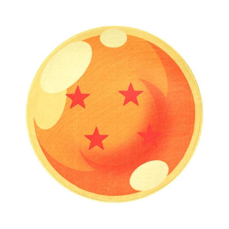 Dragon Ball alfombra para interiores 4 Stars Ball 60 x 60 cm