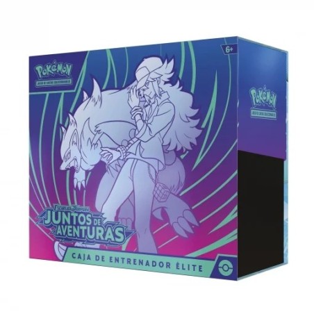 Estuche Entrenador Elite juego cartas coleccionables Q1 Pokemon español