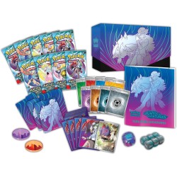 Estuche Entrenador Elite juego cartas coleccionables Q1 Pokemon español
