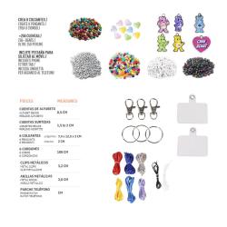 Set creacion llaveros Osos Amorosos