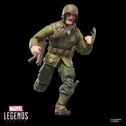 Figura Wolverine Wwil Logan Marvel Legends Series 15cm