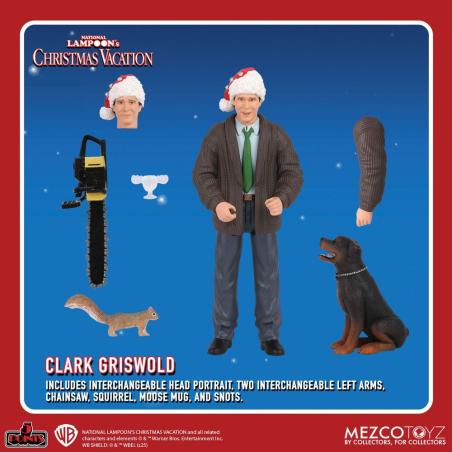Figura Clark Griswold ¡Socorro! Ya es Navidad 10cm