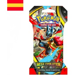 Pokémon TCG Sobre cartas Sleeved Booster Mega Evolucion Español