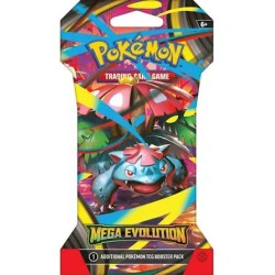 Sobre cartas Sleeved Booster Mega Evolucion Pokemon español
