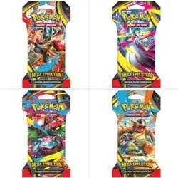Pokémon TCG Sobre cartas Sleeved Booster Mega Evolucion Español