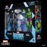 Blister 2 figuras Black Bolt & Triton Inhumanos Marvel Legends Series 15cm
