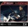 Terminator 2Estatua T-800 On Motorcycle Limited Signature Edition 70 cm