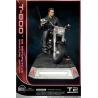 Terminator 2Estatua T-800 On Motorcycle Limited Signature Edition 70 cm