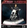 Terminator 2Estatua T-800 On Motorcycle Limited Signature Edition 70 cm