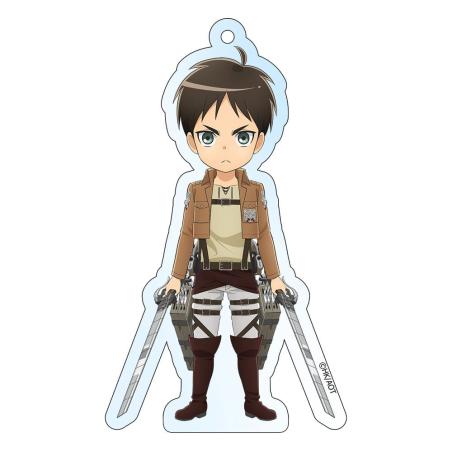 Attack on Titan Llavero Eren Holographic 8 cm
