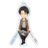 Attack on Titan Llavero Levi Holographic 8 cm