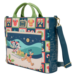 Bolso mochila Mickey & Minnie Holiday Disney Loungefly