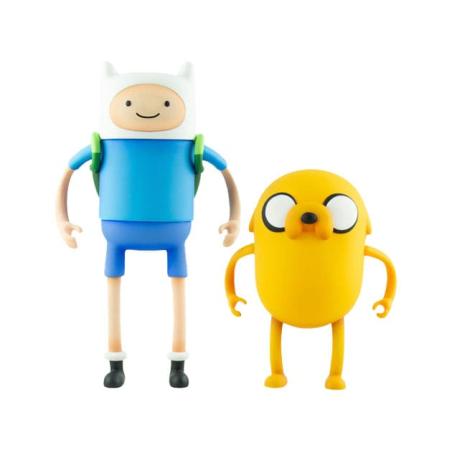 Adventure Time Soft Vinyl Figura Jake & Finn 21 cm