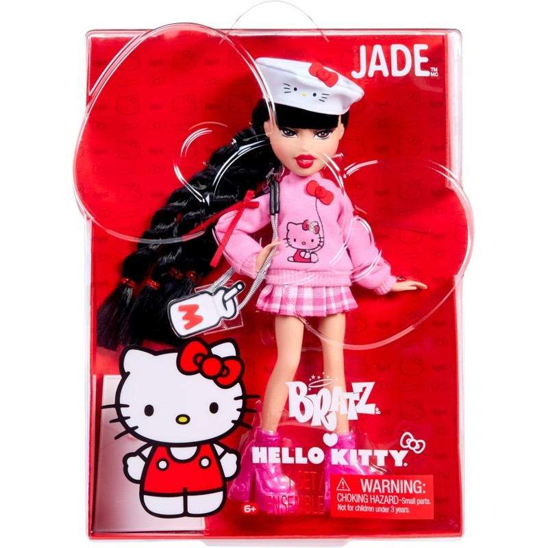 Bratz x Hello Kitty Jade Sanrio Fashion Doll con accesorios