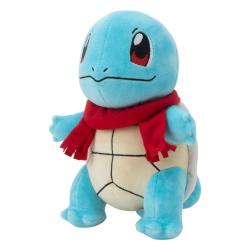 Pokémon Peluche Squirtle con bufanda 20 cm