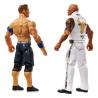 WWE Main Event Showdown Figuras The Rock Final Boss vs John Cena 2-Pack 15 cm