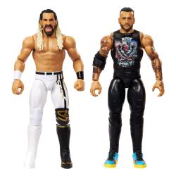 WWE Main Event Showdown Figuras CM Punk vs Seth "Freakin" Rollins 2-Pack 15 cm