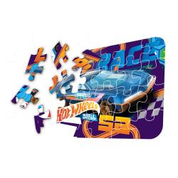 Pizarra Rompecabezas Hot Wheels
