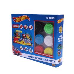 Pista set 4 botes Plastilina Hot Wheels