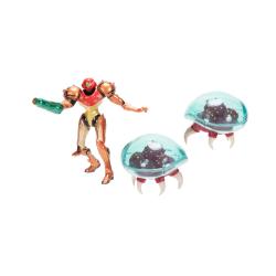 Blister 3 figuras Metroid 6cm