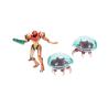 Blister 3 figuras Metroid 6cm