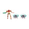 Blister 3 figuras Metroid 6cm