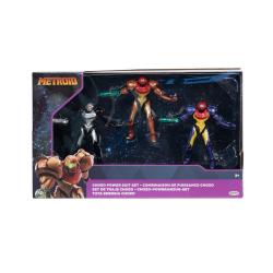 Blister 3 figuras Metroid 6cm