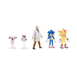 Blister 5 figuras wave 3 Sonic 3 6cm