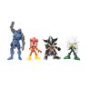 Blister 4 figuras Sonic The Hedgehog DC Comics 12cm