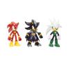Blister 4 figuras Sonic The Hedgehog DC Comics 12cm