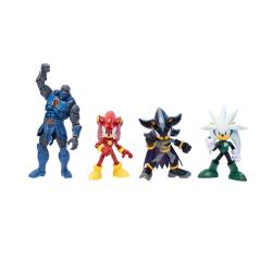 Blister 4 figuras Sonic The Hedgehog DC Comics 12cm