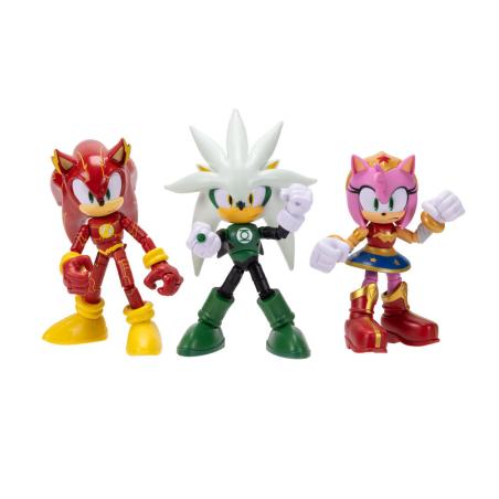 Figura Amy Wonder Woman Sonic The Hedgehog 13cm