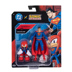 Figuras Superman & Sonic Knuckles Sonic The Hedgehog