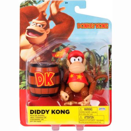 Figura Diddy Kong Donkey Kong 10cm