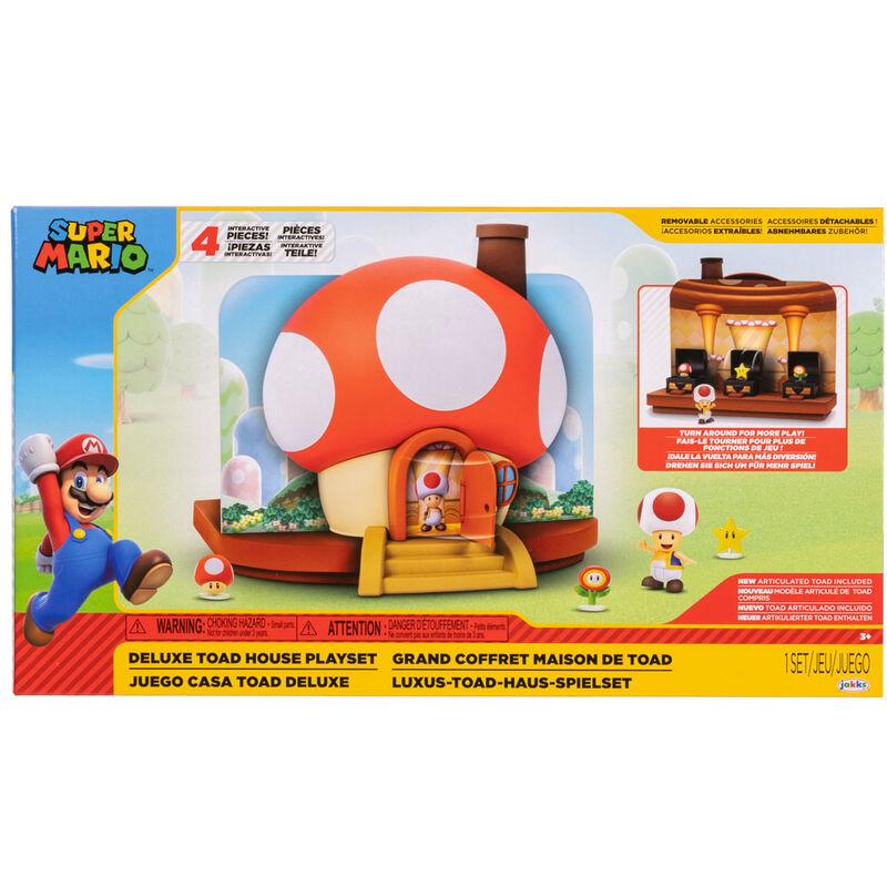 Playset Casa Toad Super Mario Bros