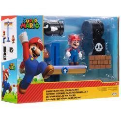 Set diorama Switchback Hill Super Mario Bros 6cm
