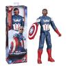 Figura Capitan America Titan Hero Los Vengadores Avengers Marvel 30cm