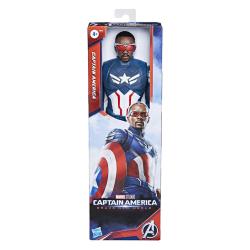 Figura Capitan America Titan Hero Los Vengadores Avengers Marvel 30cm
