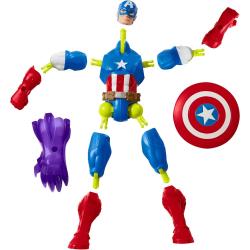 Figura Capitan America Mix Mashers Marvel 12cm