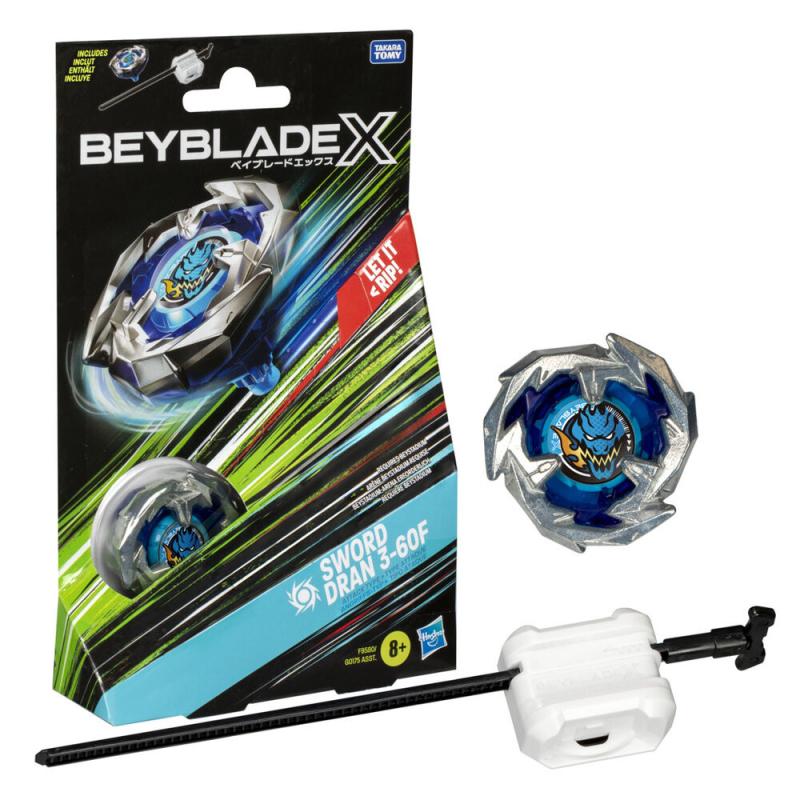 Juego Kit Inicial Sword Dran 3-60F Beyblade X