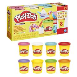 Set 8 Botes Plastilina Play-Doh