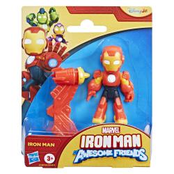 Figura Iron Man - Iron Man y Su Superequipo Marvel 7cm