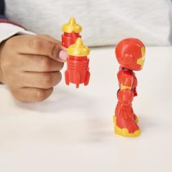 Figura Iron Man - Iron Man y Su Superequipo Marvel 7cm
