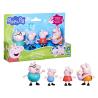 Blister 5 figuras Peppa Pig