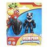 Figura Black Panther Iron Man y Su Superequipo Marvel 7cm
