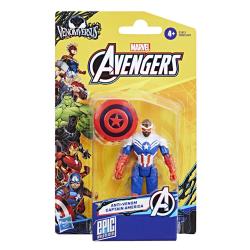 Figura Capitan America Anti-Venom Los Vengadores Avengers Marvel 10cm