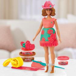 Rosas y Cerquillos Barbie Play-Doh