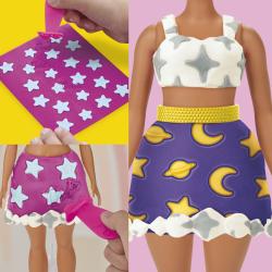 Brillos y Gemas Barbie Play-Doh