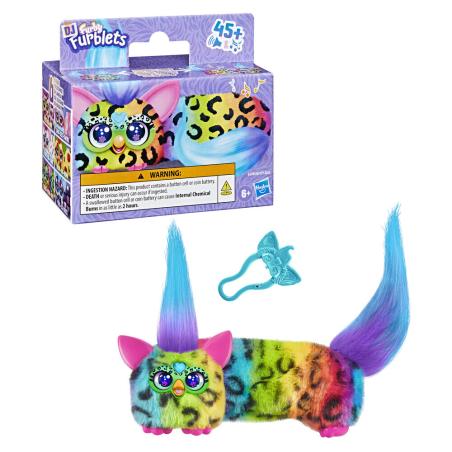 Mini Furby Rain-Bow-Kat Furblet